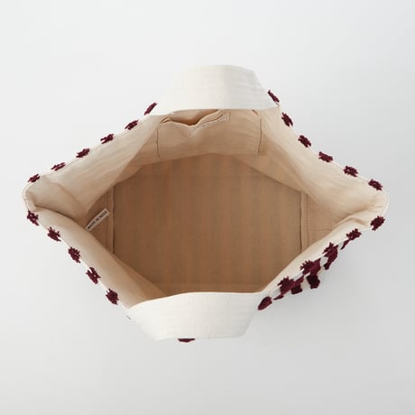 beej_LoopStripeboxTotebag#Chocolate