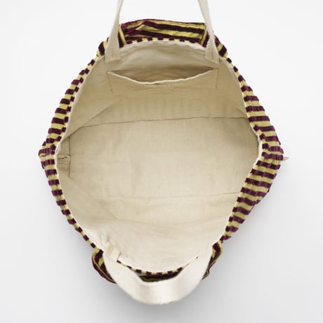 beej_P ile stripe Bag_Mustard