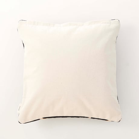 beej_ Woven line Cushion cover_black