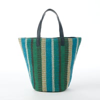 beej_Woven comb totebag#Green