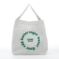beej_sheeting bag_doughnut＃Gray