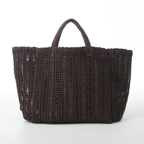 beej_Cotton Net Bag#Chocolate