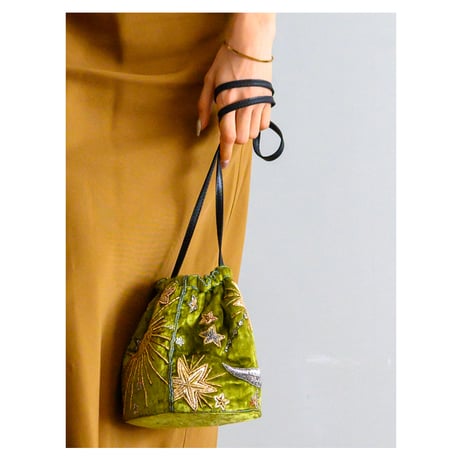 H.V.F.N×beej_BeadsBag_LIME