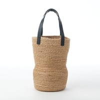 beej_Jute braid vase bag#Natural