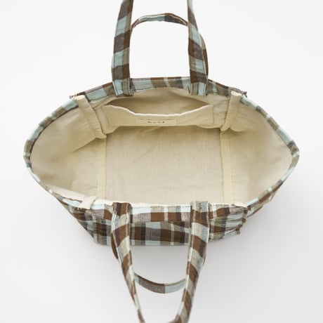 beej_checkwoven Totebag_Pink