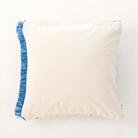 beej_Woven Cushion cover_ruins_blue