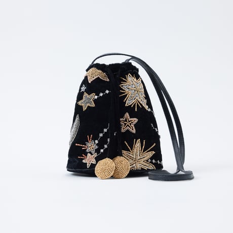 H.V.F.N×beej_BeadsBag_BLACK