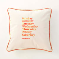 beej_Velour Piping Cushion cover_orange