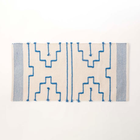 beej_Woven Rug_ruins_blue