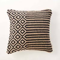 beej_ Woven rustic Cushion cover
