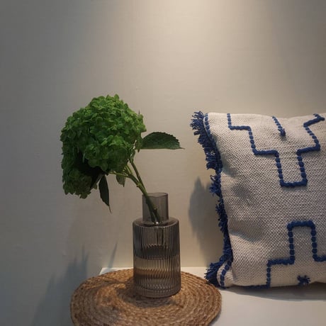 beej_Woven Cushion cover_ruins_blue