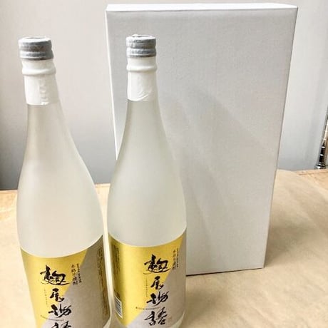 ギフトに最適♪一升瓶用２本箱入り(包装込)