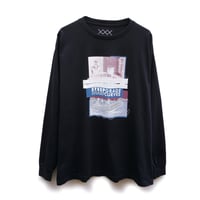 SGSC river L/S Tee Black