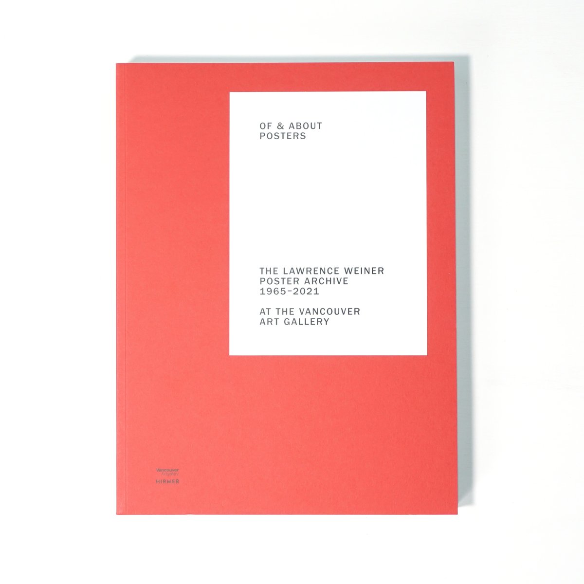 OF & ABOUT POSTERS: THE LAWRENCE WEINER POSTER