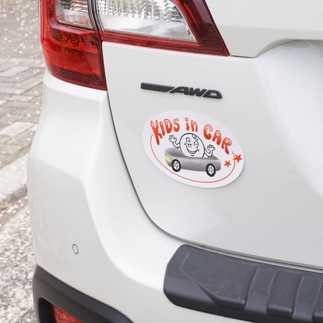 KIDS in CAR sticker