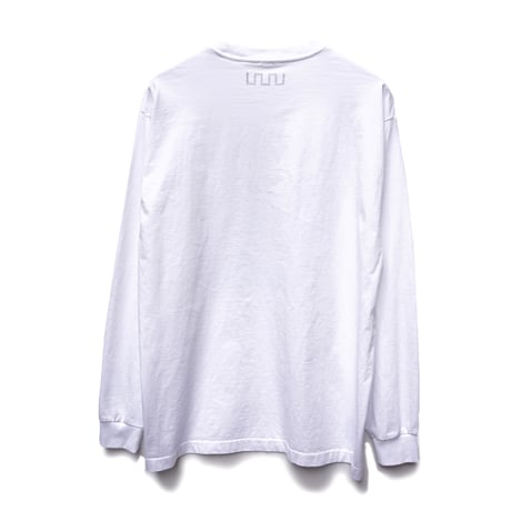 SGSC river L/S Tee White