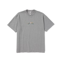 ALWAYTH Multi-colored embroidered T-Shirt Heather Gray