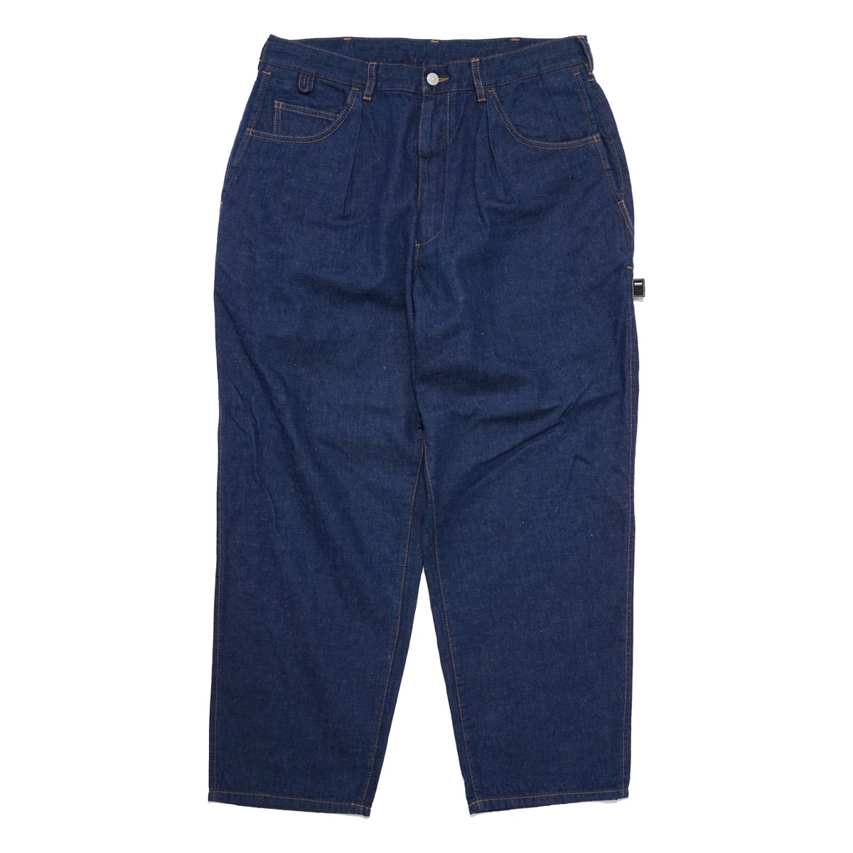 BROCHURE 25ss 1P ダメージ加工 DENIM ブルー L BROCHURE 25ss 1P ダメージ加工 DENIM ブルー L