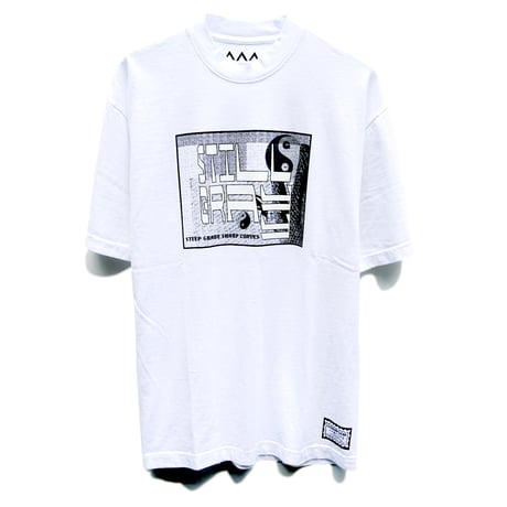 SGSC STILL GRAY Tee  WHITE