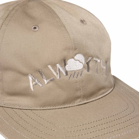 ALWAYTH Embroidery Cap  Beige
