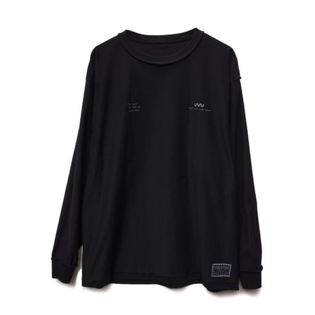 SGSC river L/S Tee Black