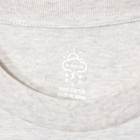 ALWAYTH 2Pack Tee Black & Oatmeal