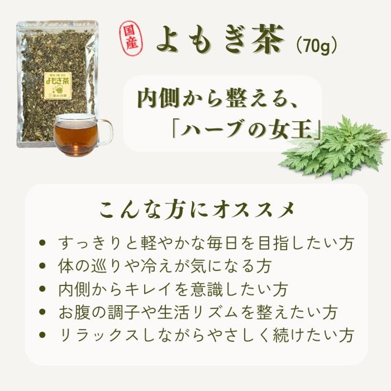 よもぎ茶（リーフ） | 高山茶園