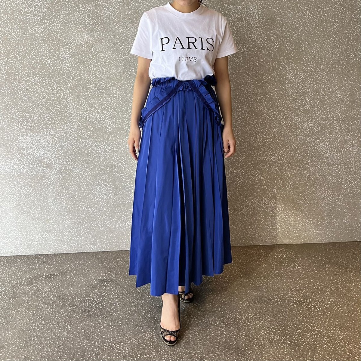 【新品未使用】WAAC プリーツスカート 青 プリーツスカート | EMiLy. CHAn