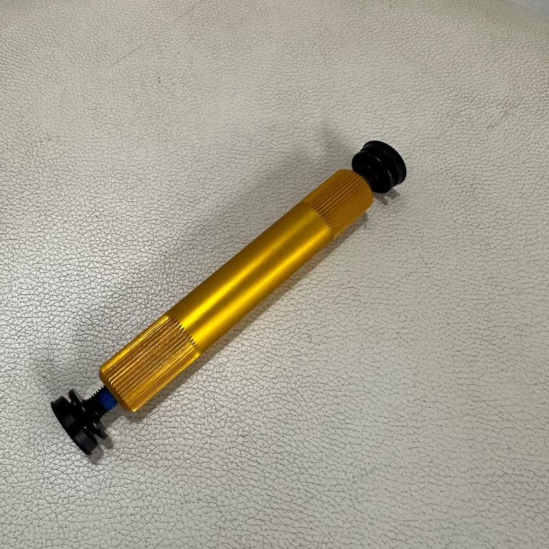 Deity チタンスピンドル　19ミリ48スプライン　3ピースクランク用　bmx Deity チタンスピンドル 19ミリ48スプライン 3ピースクランク用