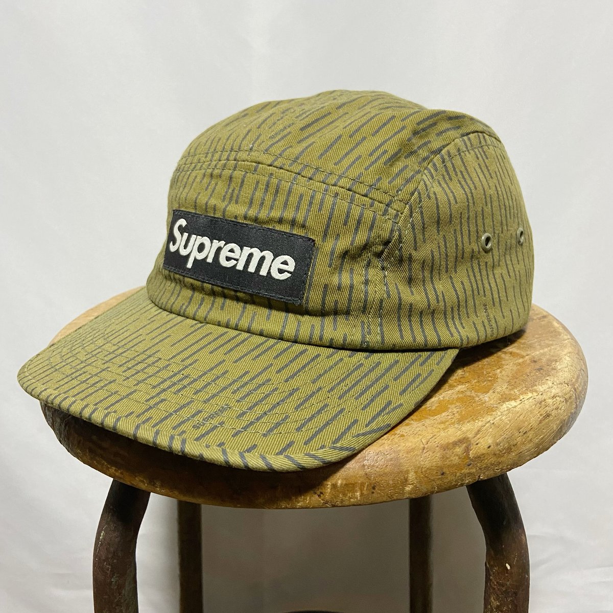 AprilroofsSupreme Vintage Camo Camp Cap DG3 - キャップ