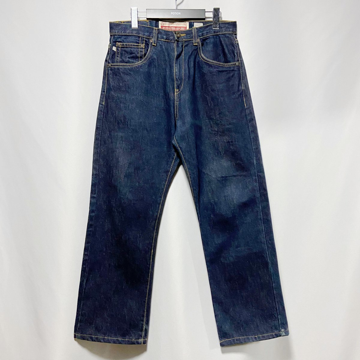 FRESHJIVE】old 5-pocket straight denim pant | P...