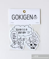 GOKIGENステッカー 3種類