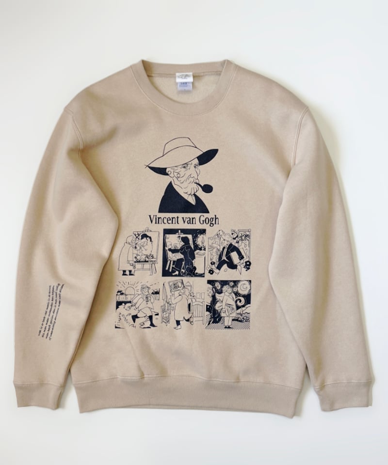 VAN GOGH Chinese Astres Crew：スウェット◆ Van Gogh Starry Night Sweater - The Most Iconic Art™