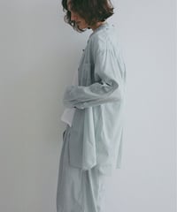 ETRE TOKYO ガーメントダイソフトシアーシャツ