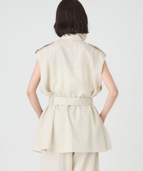 venit RECYCLENYLON*RAYON SHORT TRENCH COAT