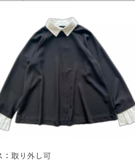 MARGAUX VINTAGE カフス付きブラウス