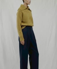 【受注】ANTHOM26AW ミックス系セーラーカラーKnit
