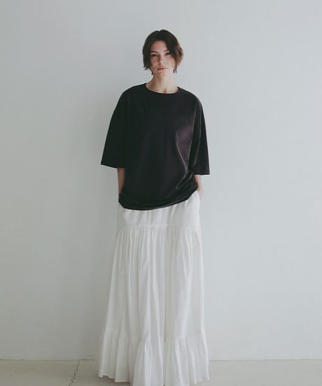 ETRE  TOKYO エアリーコットンガーメントダイボリュームスカート