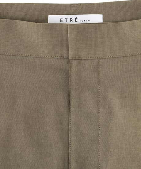 ETRE TOKYO リネンライクエアリータックパンツ