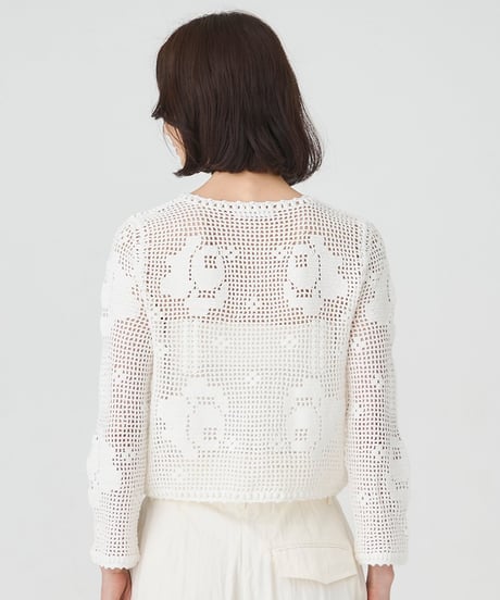 venit CROCHET KNIT JACKET