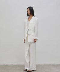 BLOSSOM RNEL LINEN OVER FIT JACKET