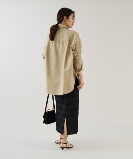 【Makoto Fukudaxmarmors】 loose shirt
