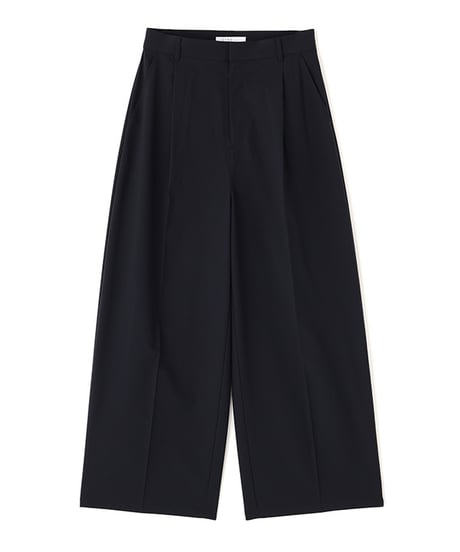 ETRE TOKYO リネンライクエアリータックパンツ