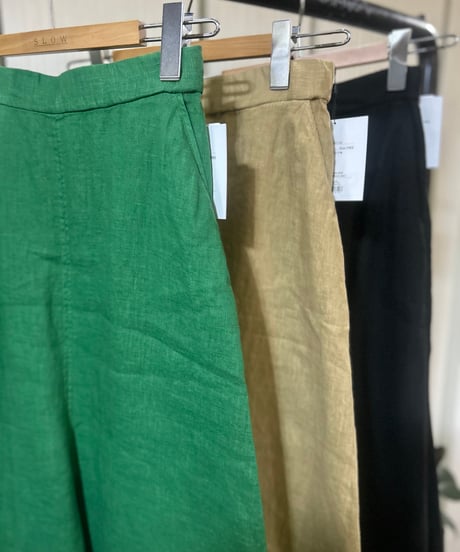 MICA&DEAL　garment dyed リネンスカート
