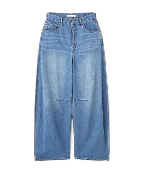 etre tokyo コットンリネンカーブデニムパンツ