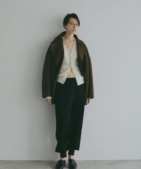【完全受注生産】ETRE TOKYO ホワイトヤクニットカーディガン