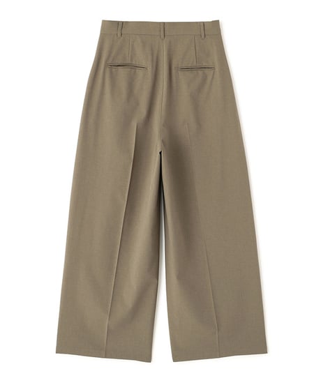 ETRE TOKYO リネンライクエアリータックパンツ
