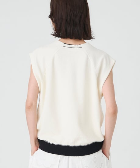 venit COTTON MINI BOUCLE PULL OVER