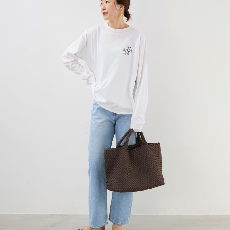 八太！！ バックプリントロゴ　ロングtシャツ バックプリントロゴロングT-shirt | SLOW