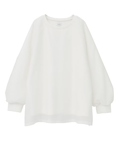 MANOF SHEER LAYERED CUT TOPS